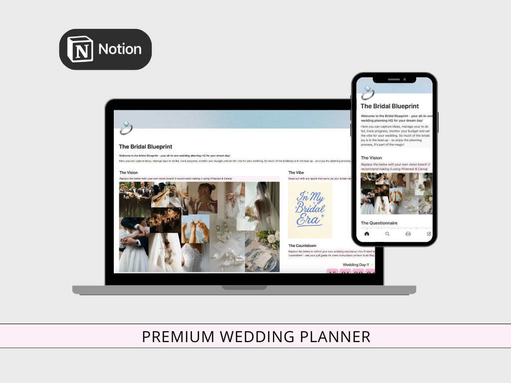 The Bridal Blueprint